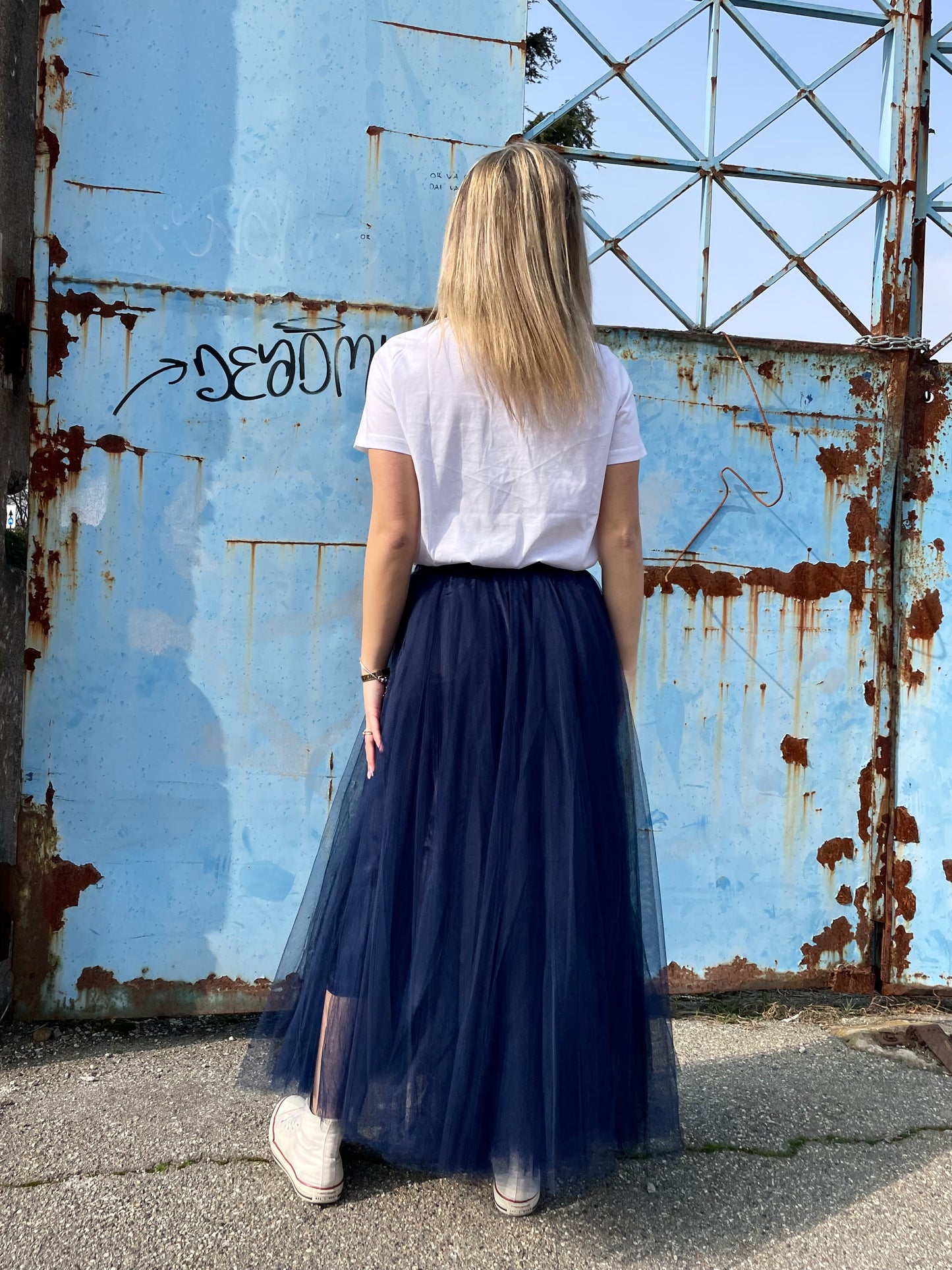 Gonna in tulle NUVOLA