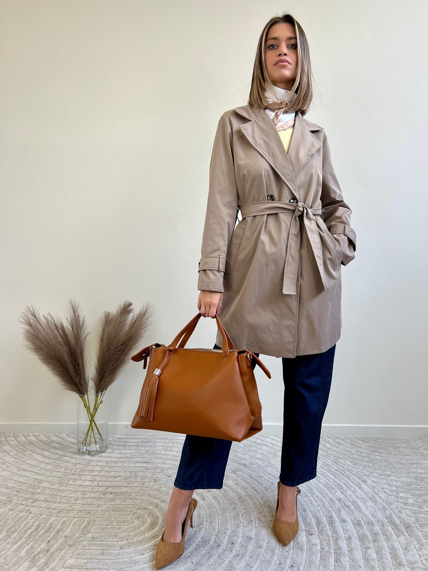TRENCH LINDA BEIGE