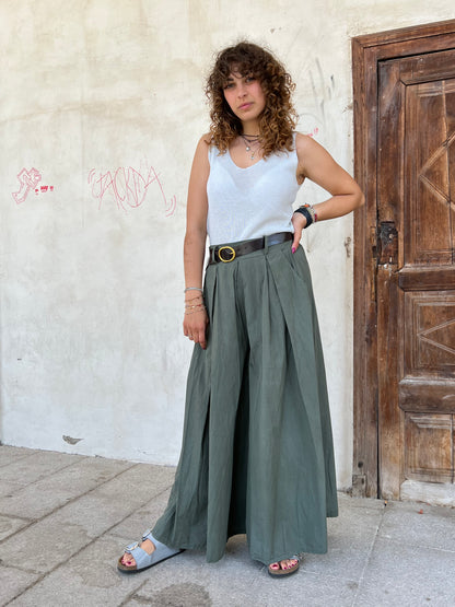 CANOTTA FILO LUREX BIANCO/ARGENTO