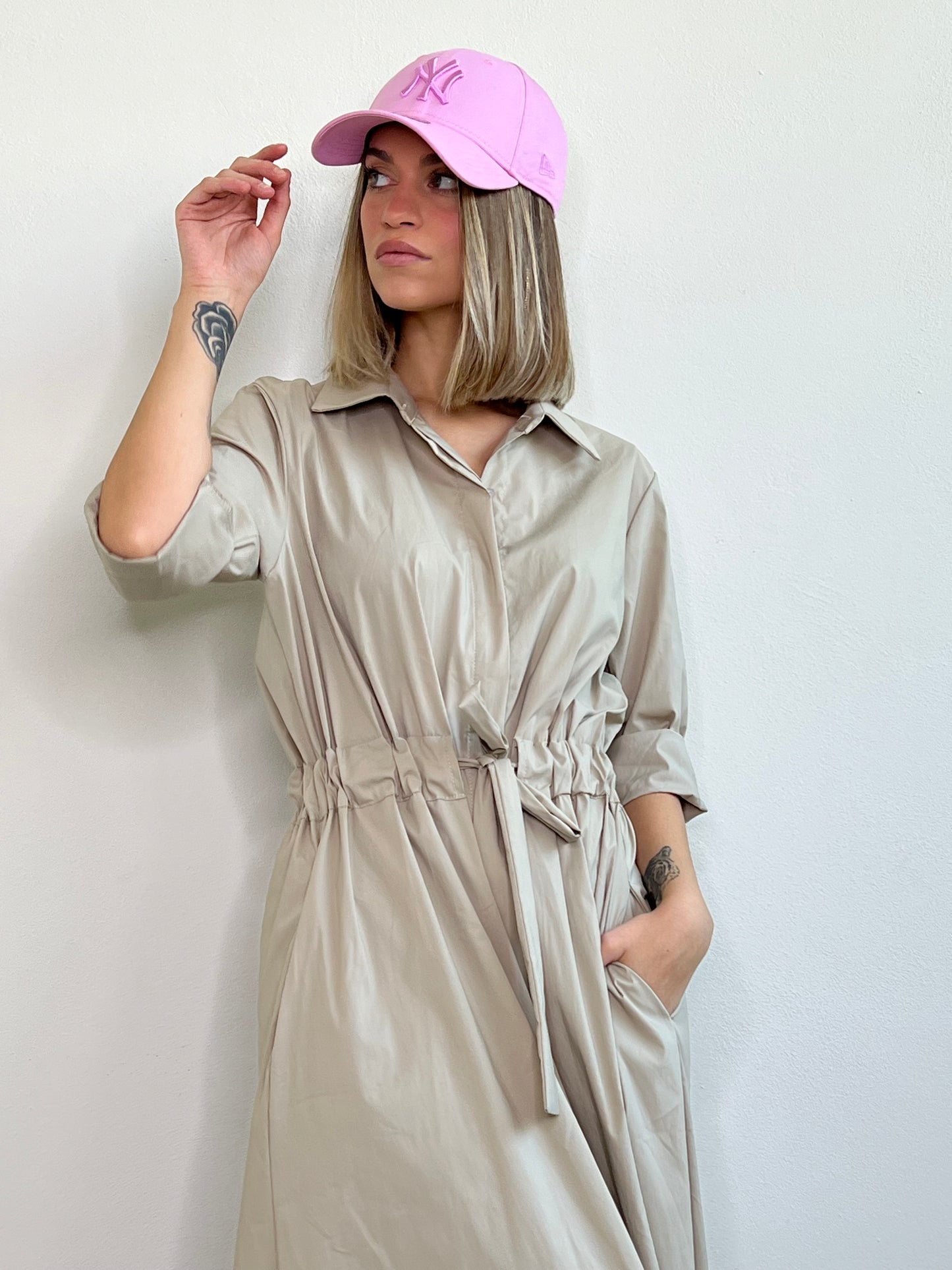 NOEMI CHEMISIER BEIGE