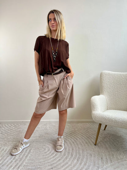 BLUSA PAPAYA variante cioccolato
