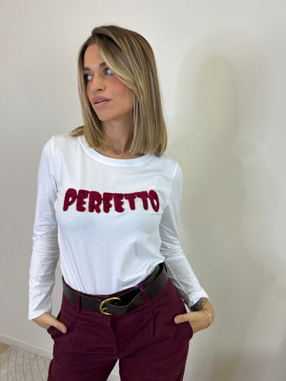 T-SHIRT MANICA LUNGA PERFETTO