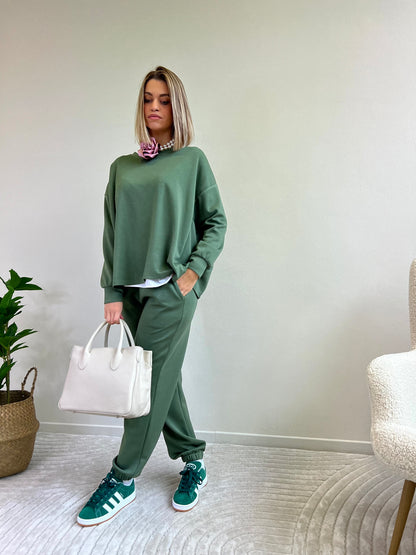 MILA SET TUTA VERDE CACTUS