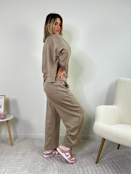 MILOS SET TUTA CAPPUCCINO