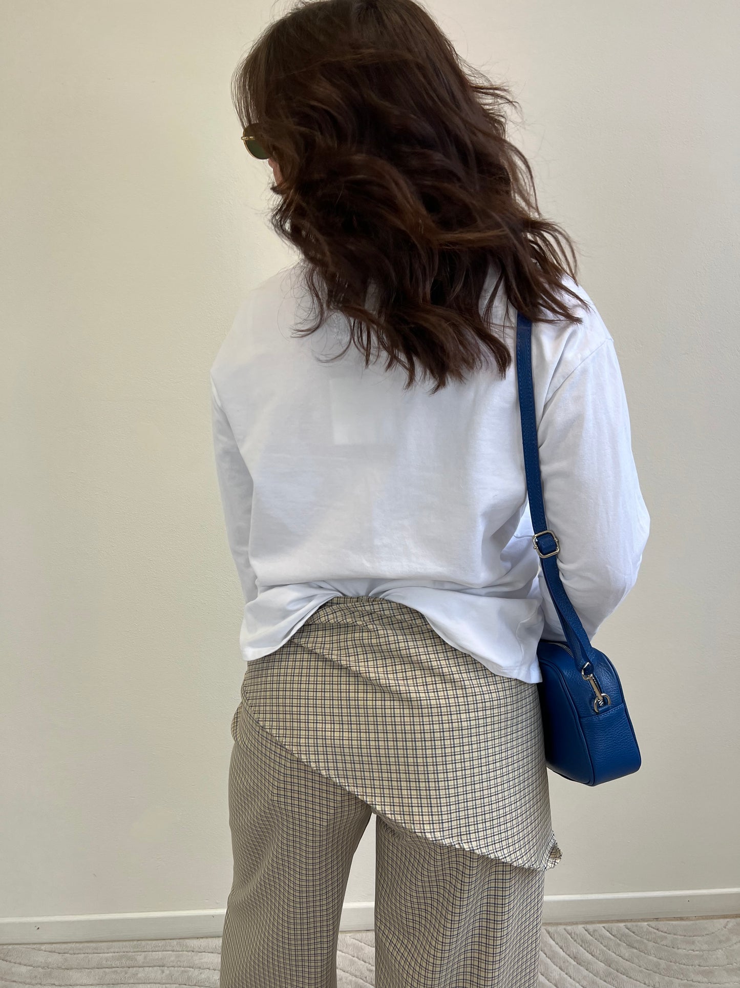 LIDSAY PANTALONE PALAZZO CON FOULARD TAGLIA L