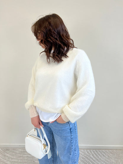 PATTY MAGLIONE GIROCOLLO SUPER KID MOHAIR BURRO