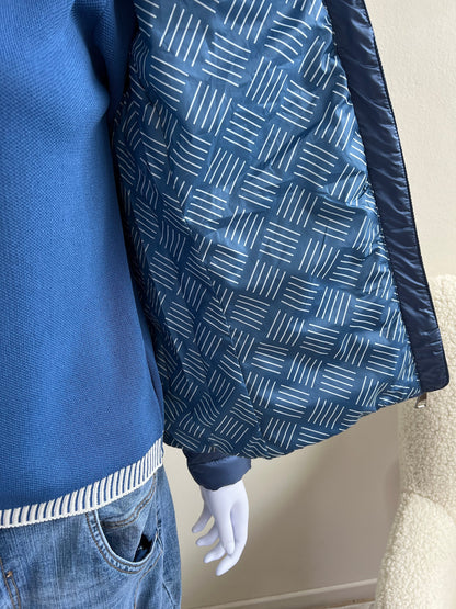 PIUMINO 100 grammi BLU MARE TAGLIA S