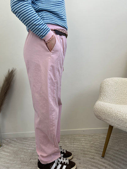GESSY PANTALONE OVETTO ROSA