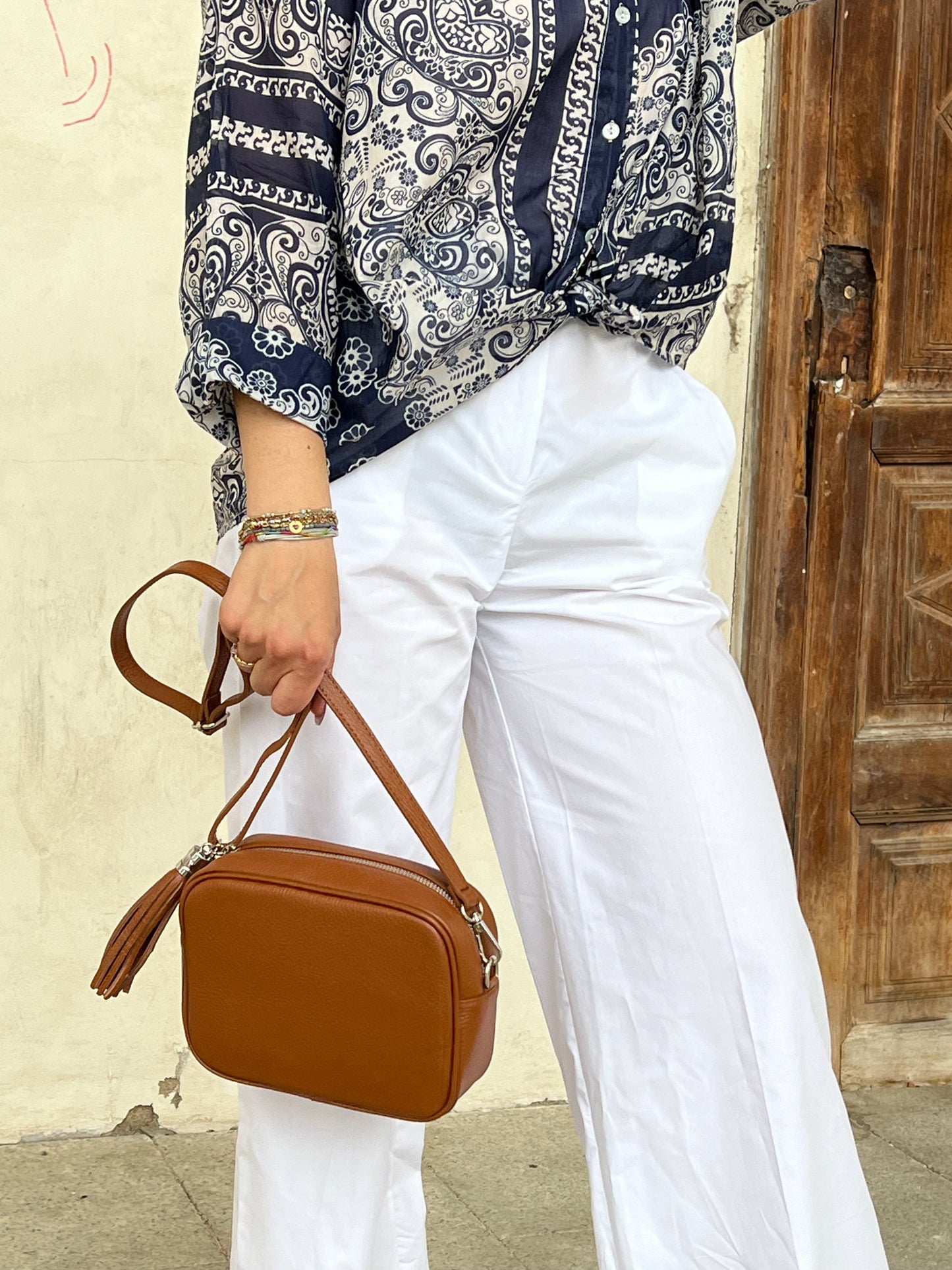 FRESH pantalone var.bianco TG.L