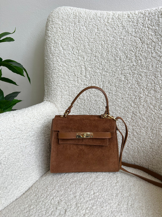 ZELDA BORSA SCAMOSCIATA