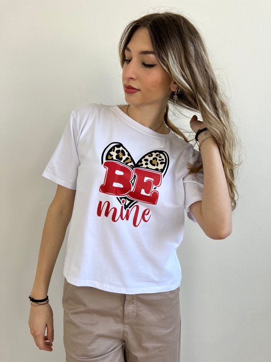 T.SHIRT CUORE ANIMALIER