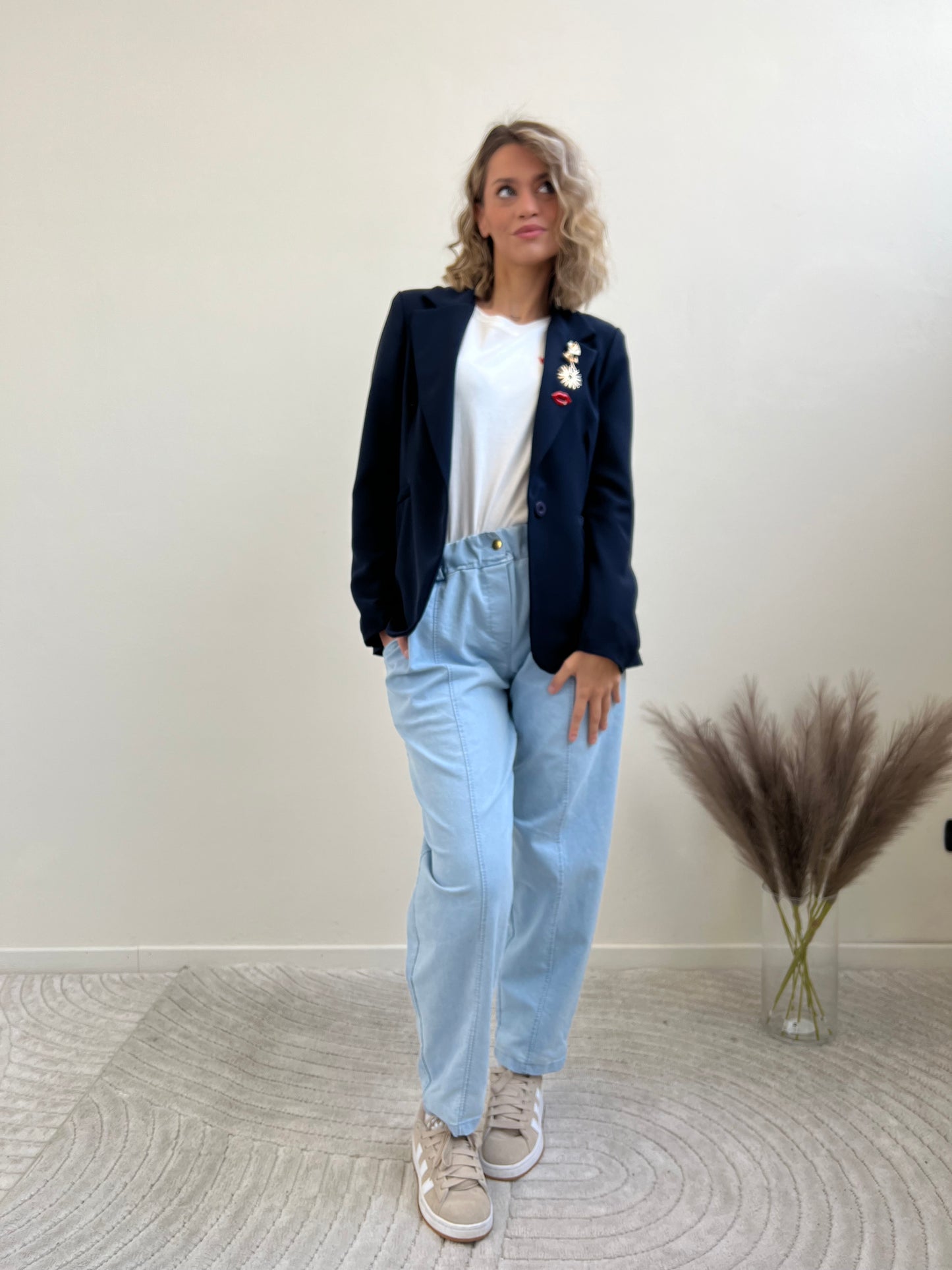BLAZER FILIPPA BLU TAGLIA L