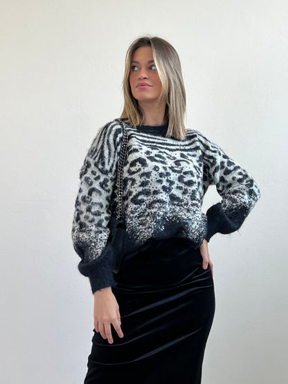HERITAGE PULL MACULA & PAILLETTES