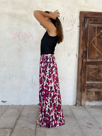 SABRINA PANTALONE AMPIO VAR.LAMPONE
