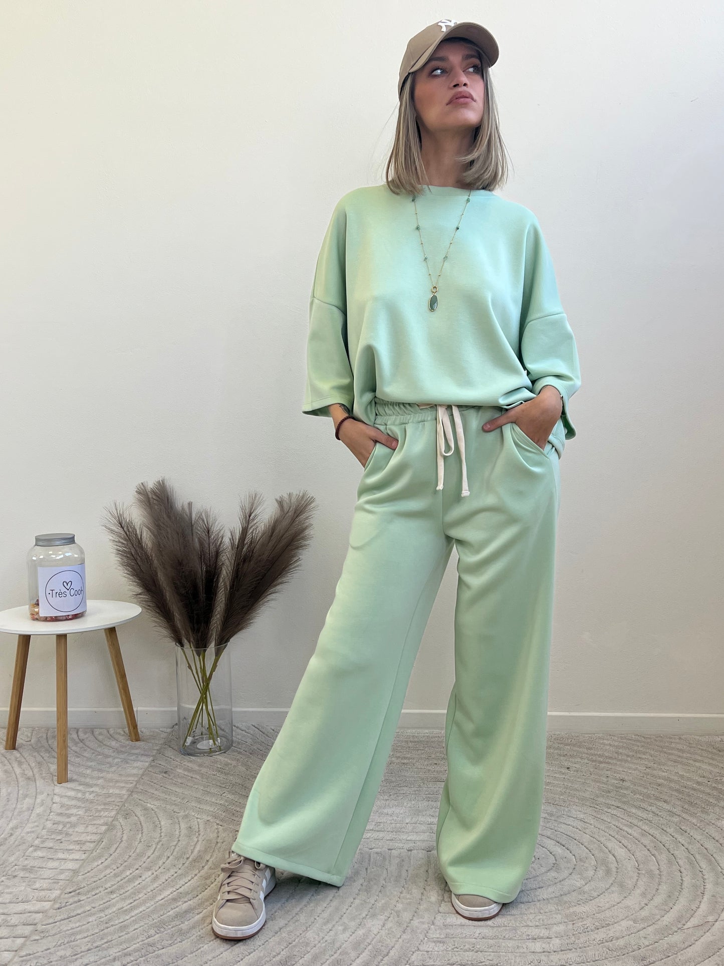 PANTALONE SOFT TOUCH EMILIE VERDINO
