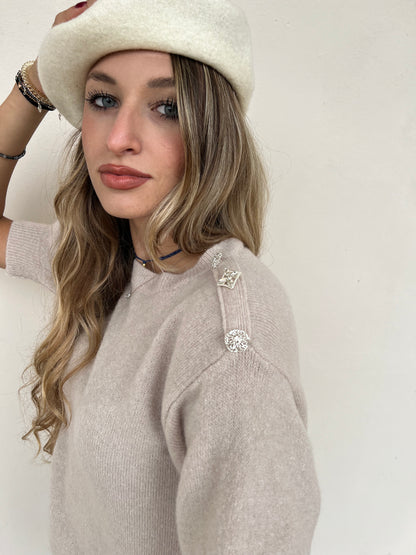 KIKI PULLOVER VAR.BURRO