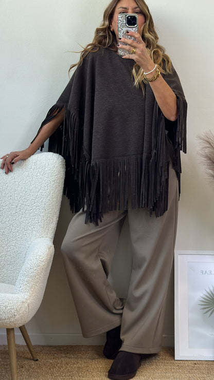 PONCHO FRANGE TESTA DI MORO