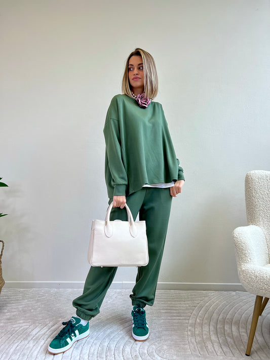 MILA SET TUTA VERDE CACTUS