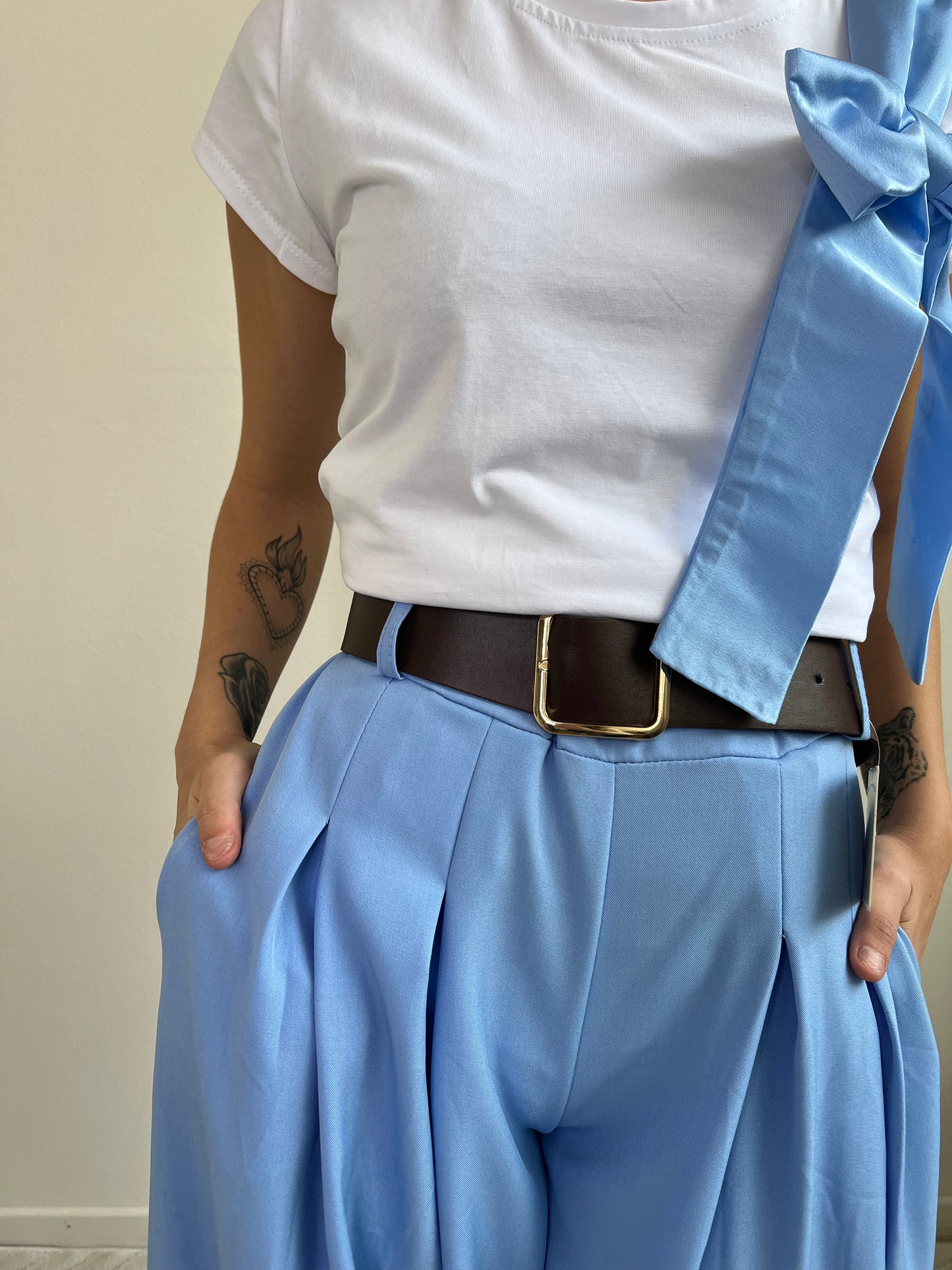 MIRIAM PANTALONE A PALAZZO AZZURRO