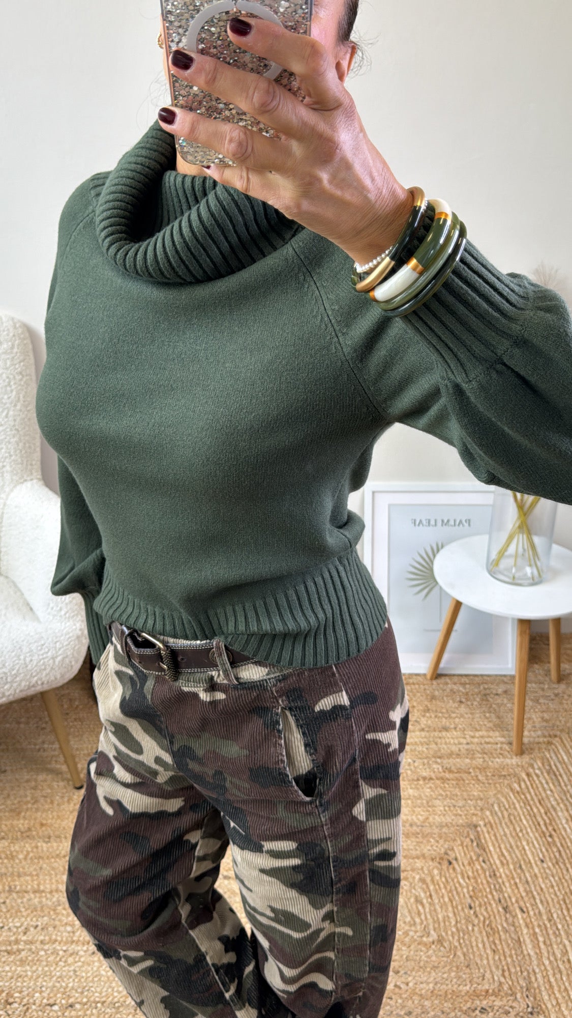 ERA MAGLIONE COLLO VERDONE
