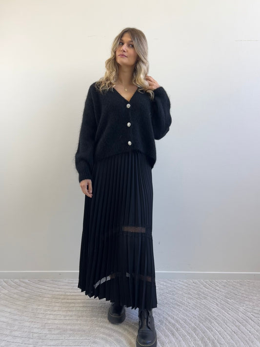 ALLY GONNA CON PIZZO NERO