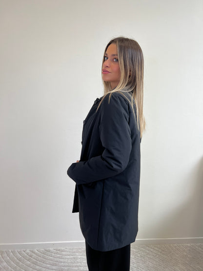 GIACCA 100 GRAMMI A 3/4  NERO TAGLIA L
