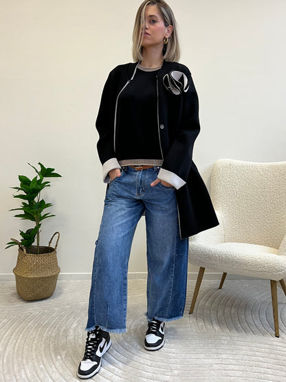IRIS CAPPOTTINO NEOPRENE NERO