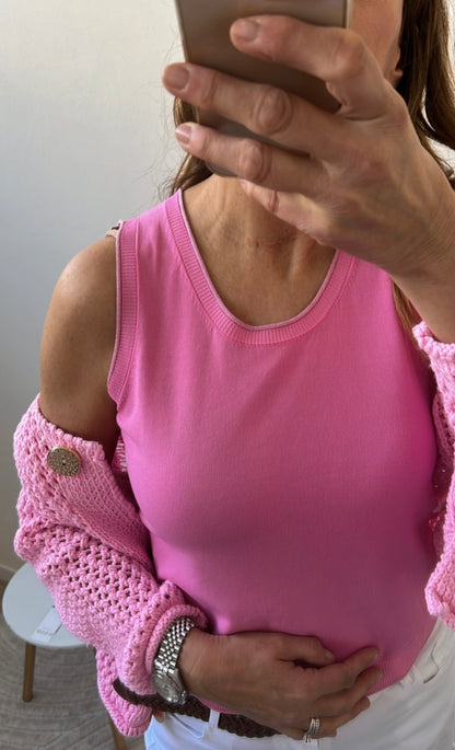 CANOTTA FILO PINK