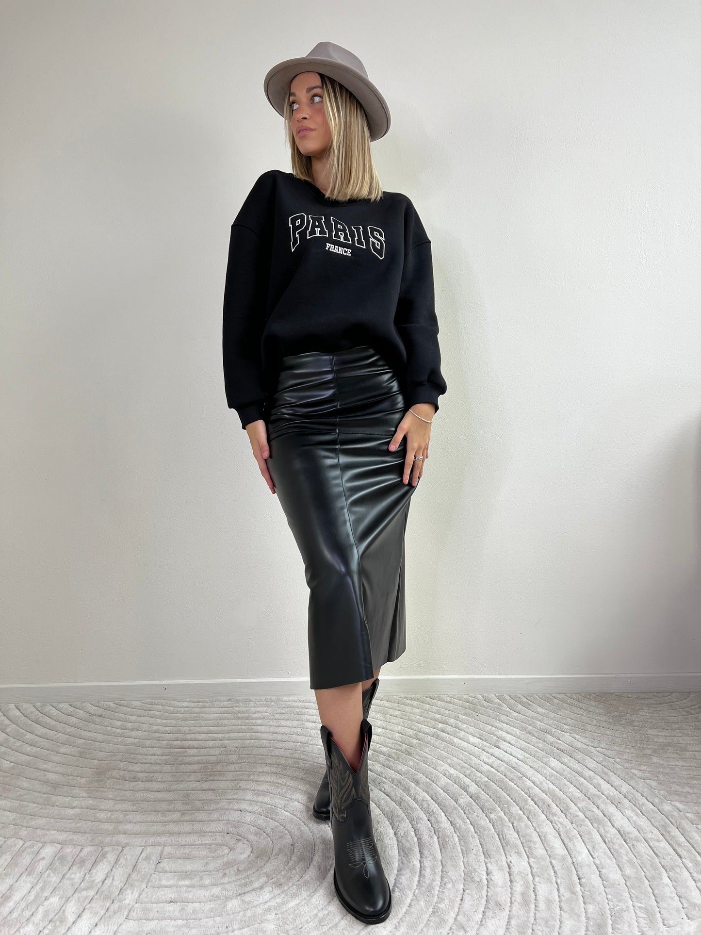 FELPA PARIS NERO