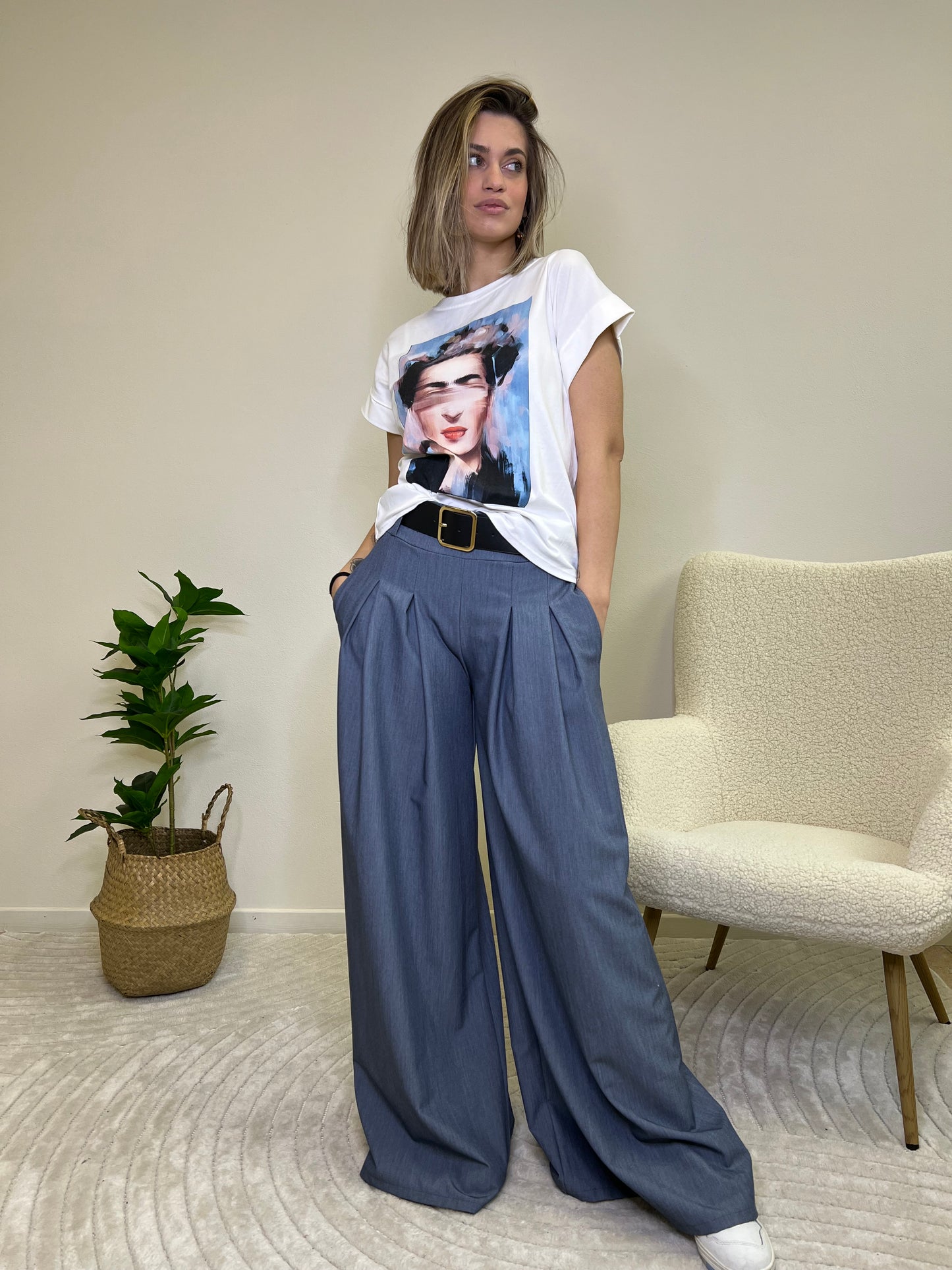 FRIDA T.shirt bianca