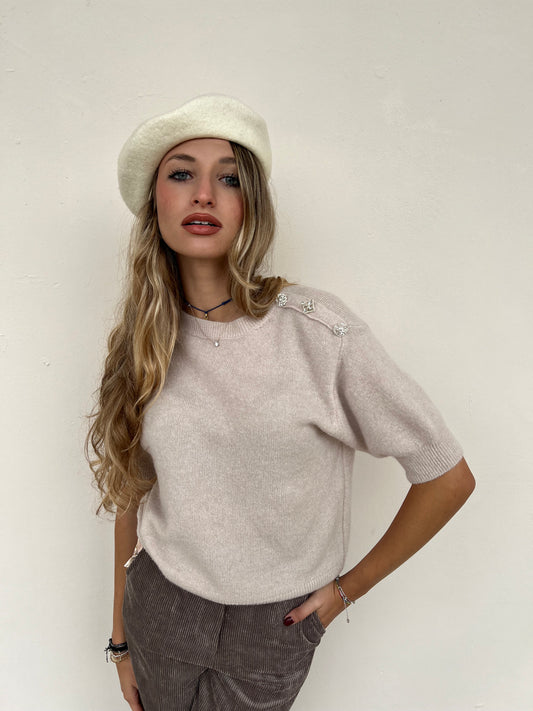 KIKI PULLOVER VAR.BURRO