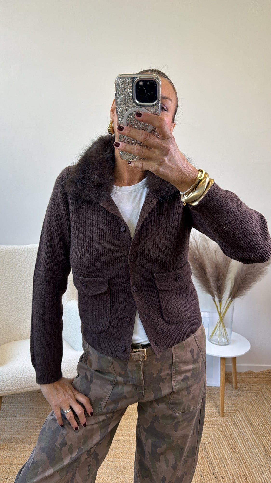 CARDIGAN ANNIE MORO