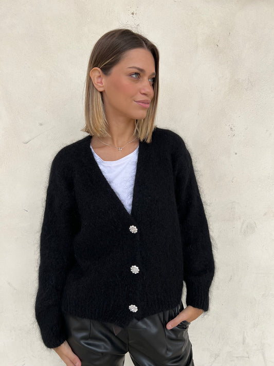 Cardigan CLIO nero