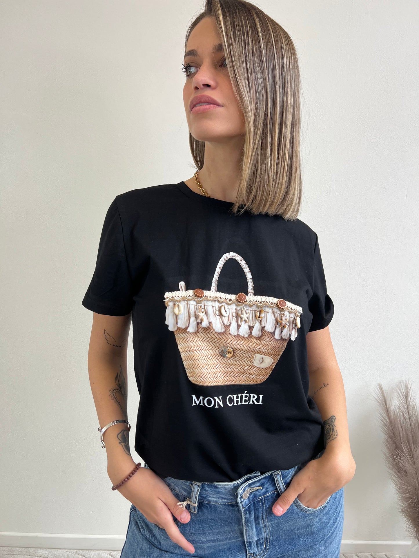 T.SHIRT STAMPA “BORSA”