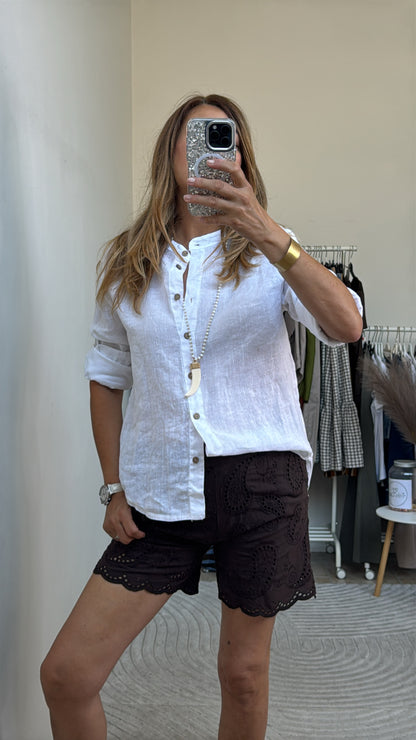SHORT SANGALLO CIOCCOLATO