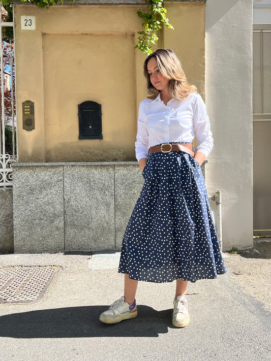 CAMICIA COTONE ELASTICIZZATO TAGLIA XL