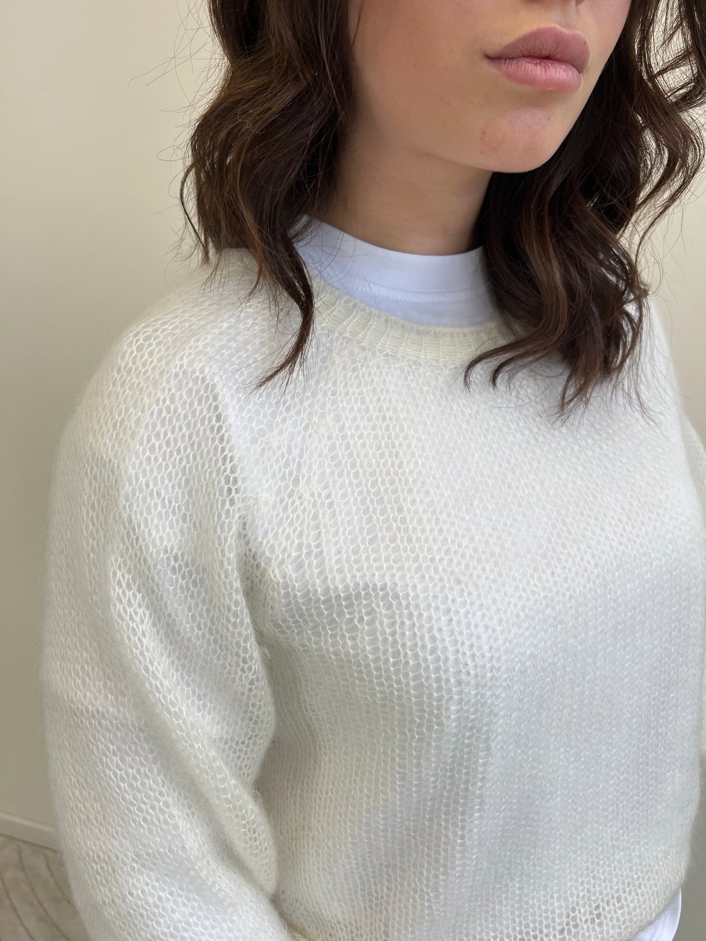 PATTY MAGLIONE GIROCOLLO SUPER KID MOHAIR BURRO