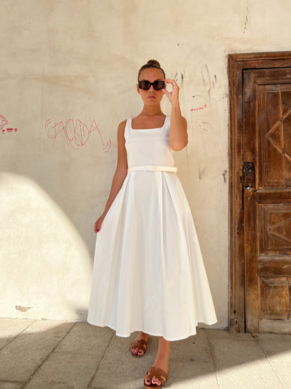 CHARLOTTE DRESS BIANCO tg.s