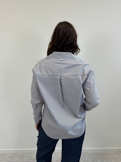 MADRID CAMICIA A RIGHE