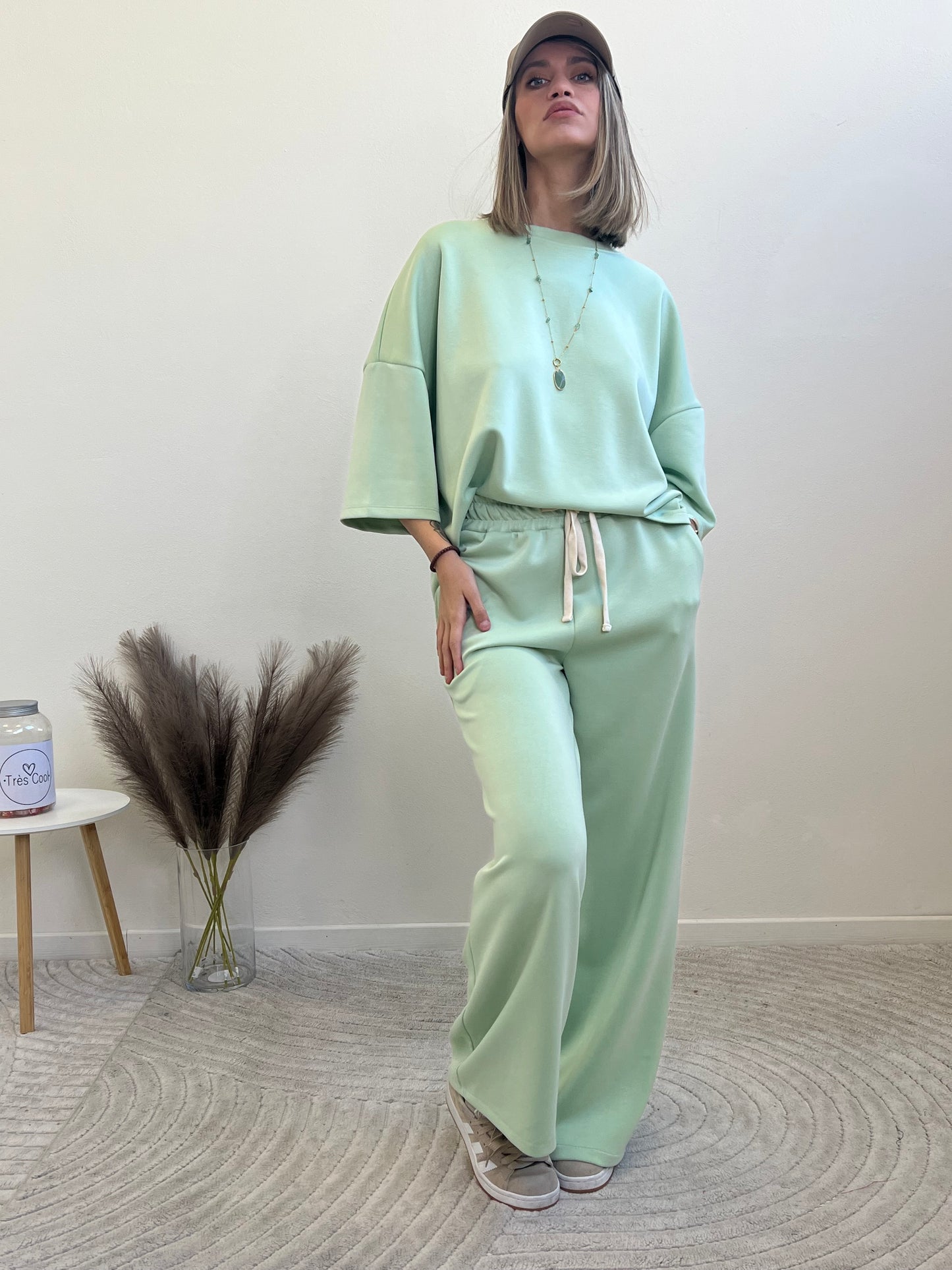 PANTALONE SOFT TOUCH EMILIE VERDINO