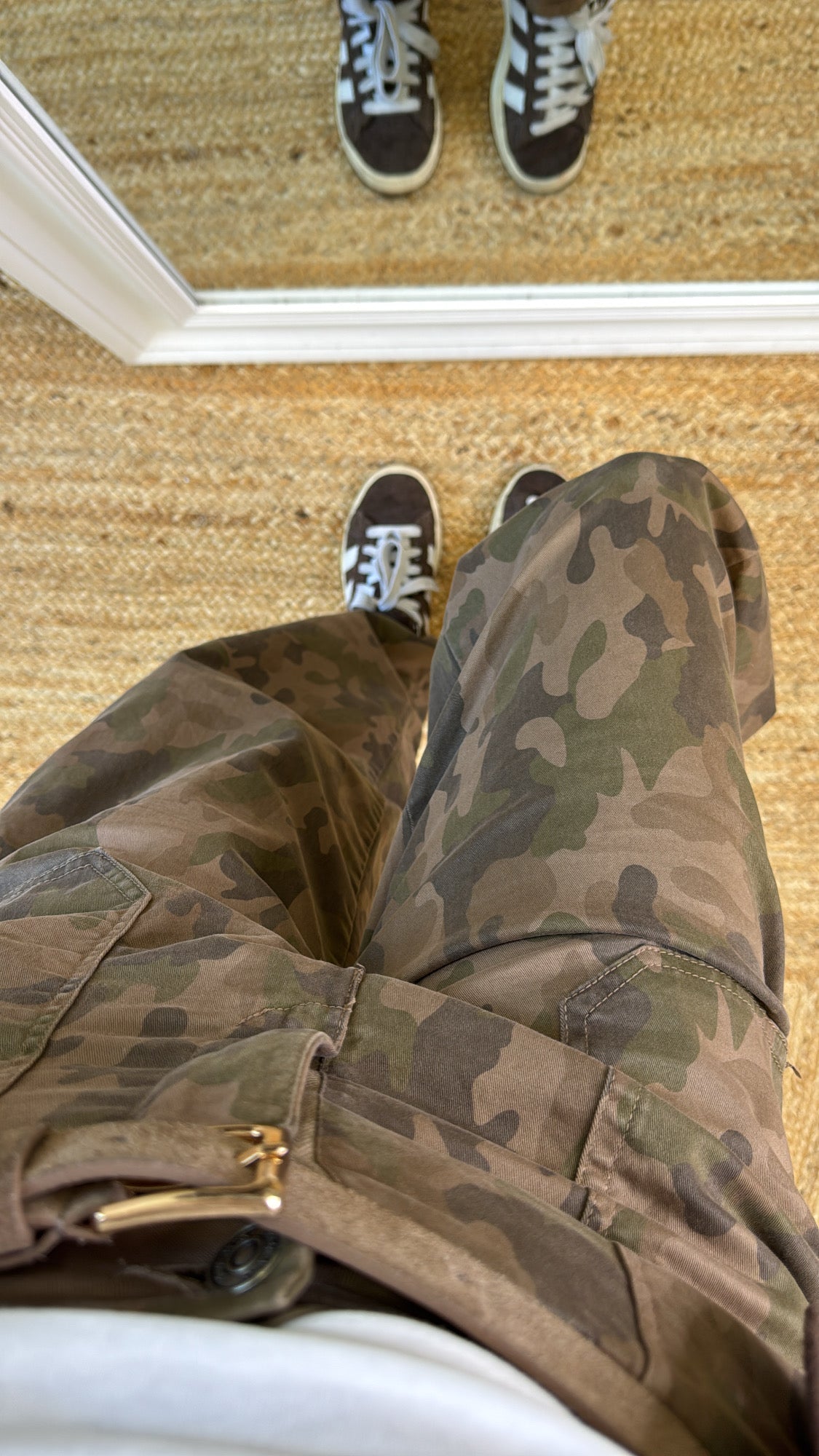 JEANS STAMPA CAMOUFLAGE