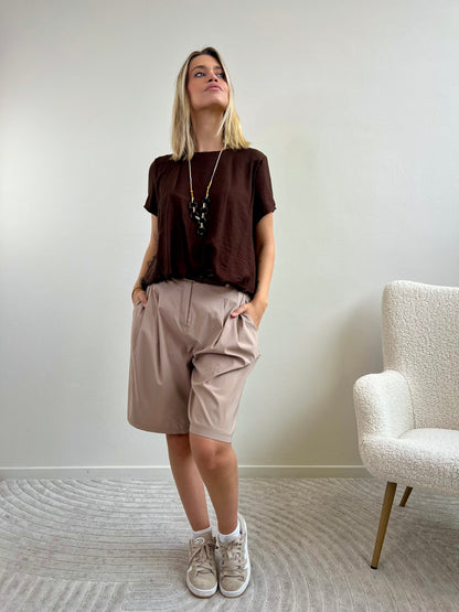 BLUSA PAPAYA variante cioccolato