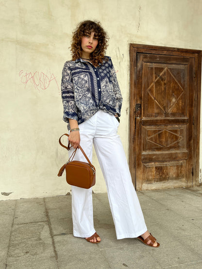 FRESH pantalone var.bianco TG.L