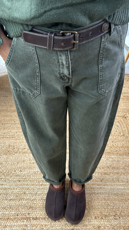 JEANS OVETTO VERDONE TG. L