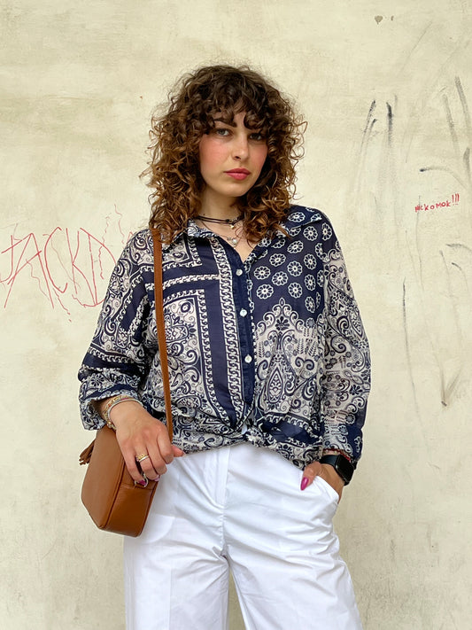 AMY blusa fantasia bandana