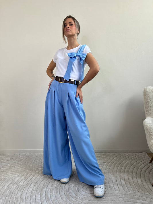 MIRIAM PANTALONE A PALAZZO AZZURRO