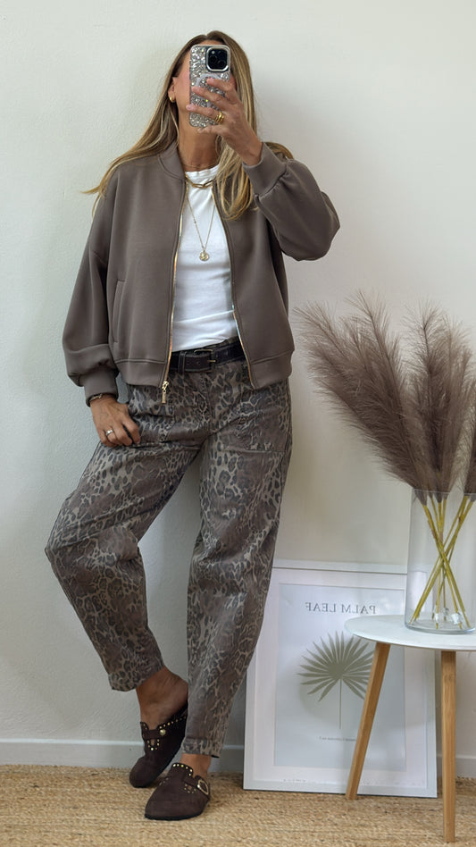 JEANS STAMPA MACULA