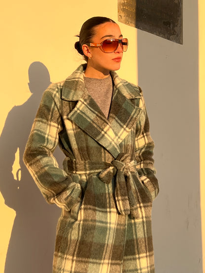 BOVARY CAPPOTTO FANTASIA TARTAN GRIGIO & OTTANIO