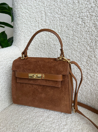 ZELDA BORSA SCAMOSCIATA