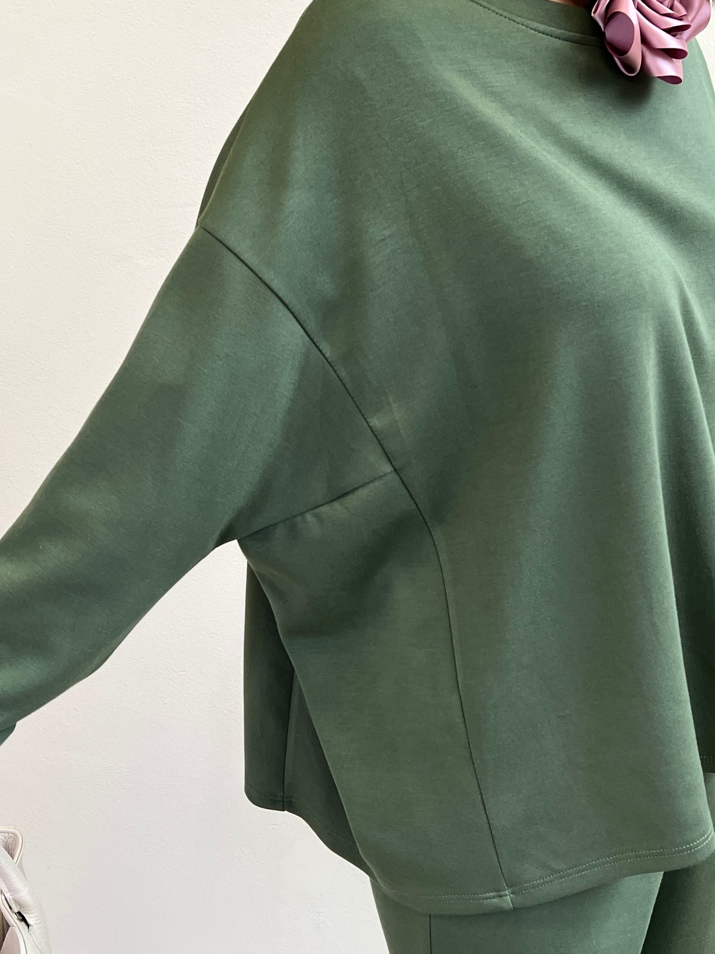 MILA SET TUTA VERDE CACTUS
